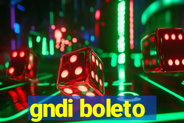 gndi boleto